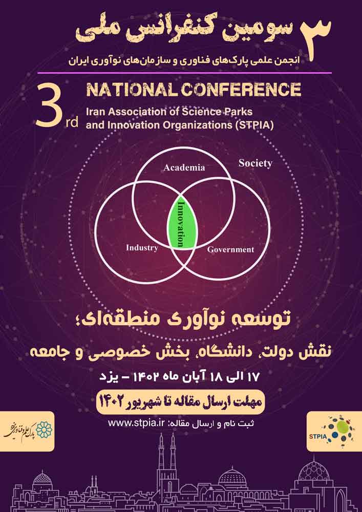 سومین کنفرانس ملی پارک‌های علم و فناوری و سازمان‌های نوآور ایران